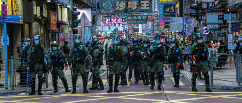 Hong Kong Demonstrators Attend Anti-Government Protest